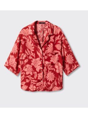 Mango Floral Blouse